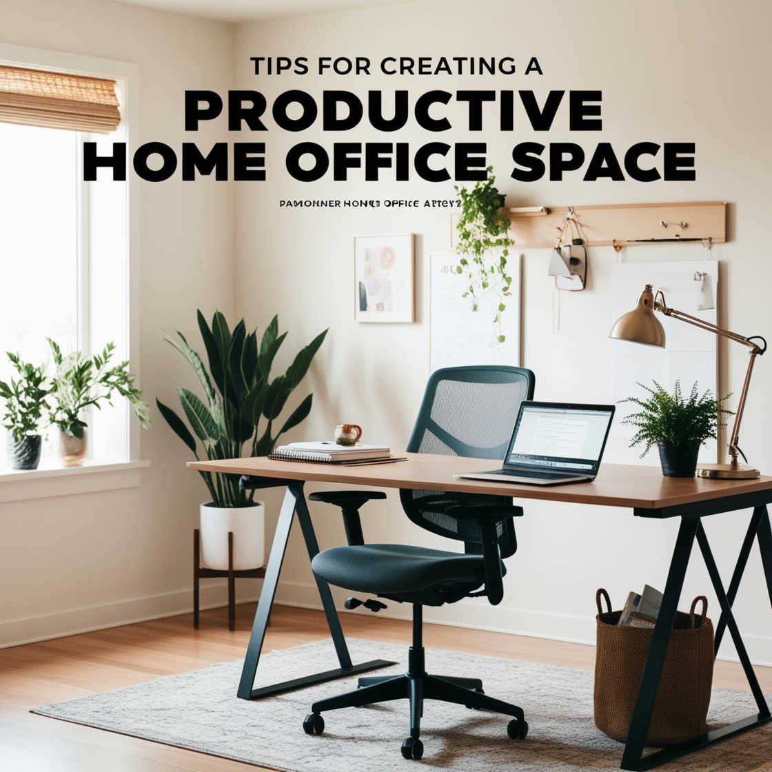 Tips for Creating a Productive Home Office Space