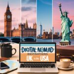 Best Destinations for Digital Nomads in the UK and USA