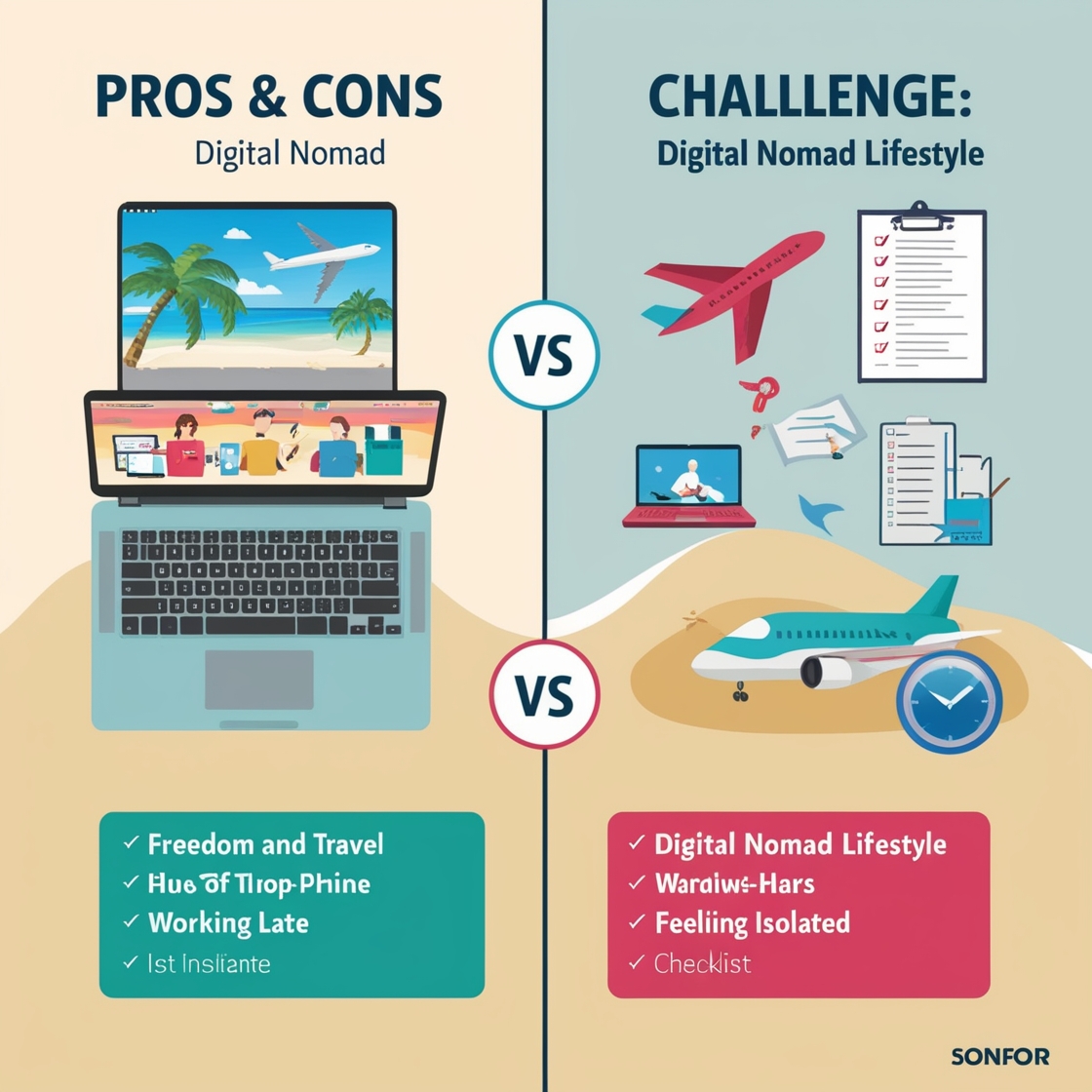 The Pros and Cons of the Digital Nomad Lifestyle
