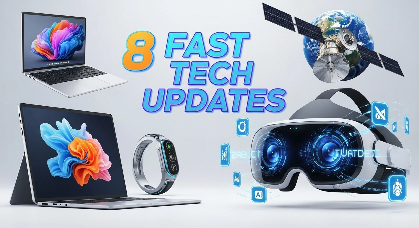 8 Fast Tech Updates