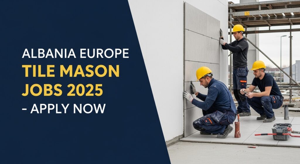 Albania Europe Tile Mason Jobs 2025