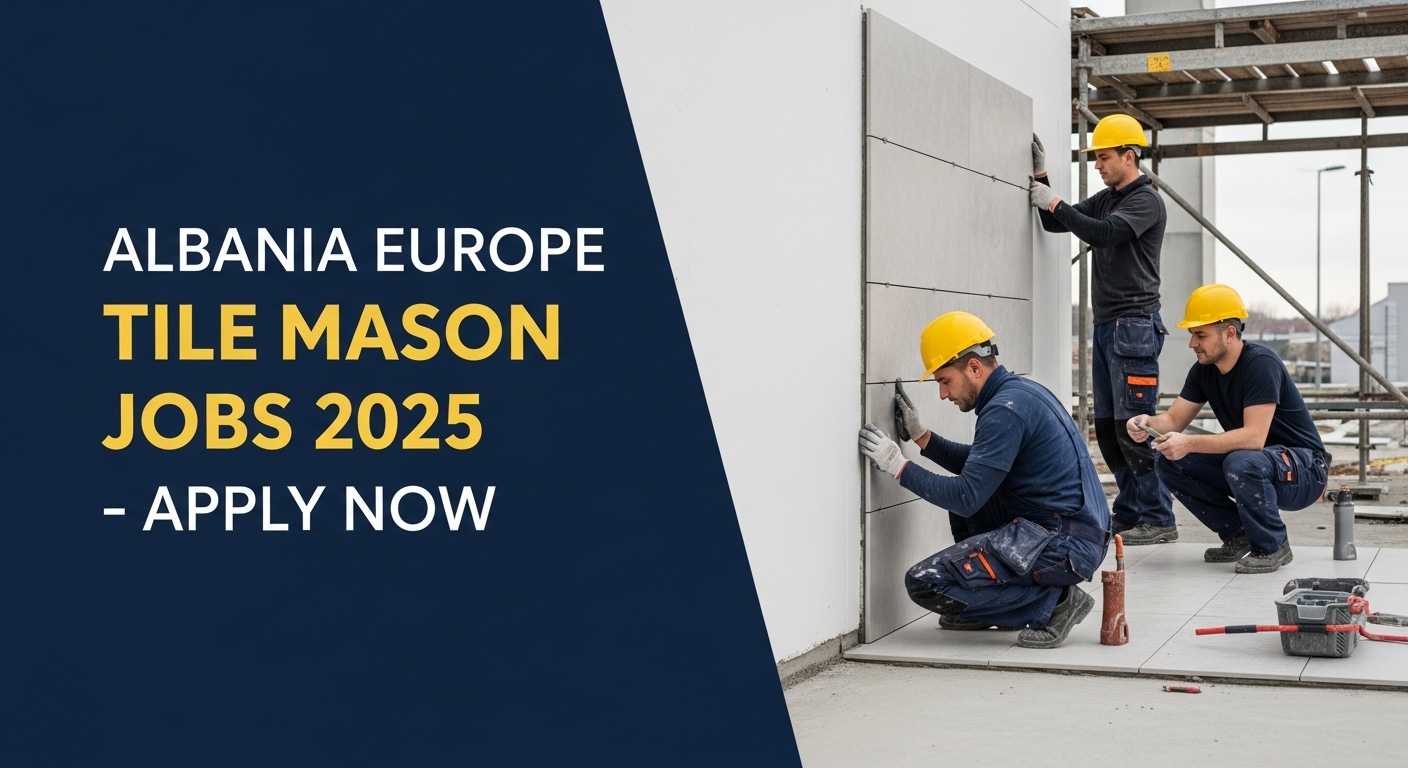 Albania Europe Tile Mason Jobs 2025