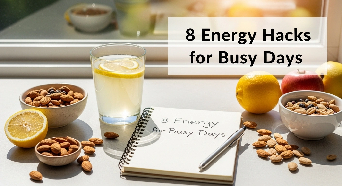 8 Energy Hacks for Busy Days