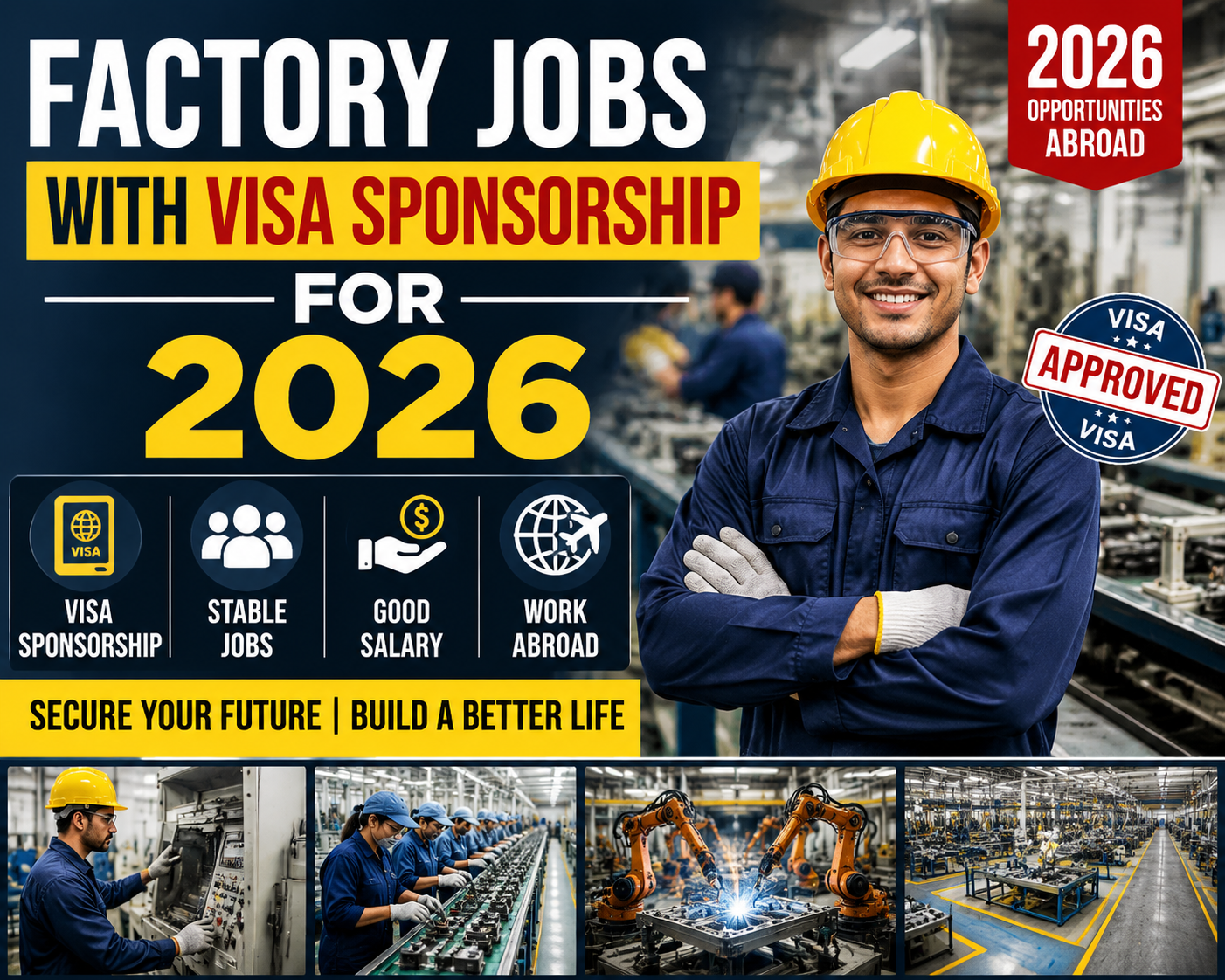 Factory Jobs With Visa Sponsorship for 2026