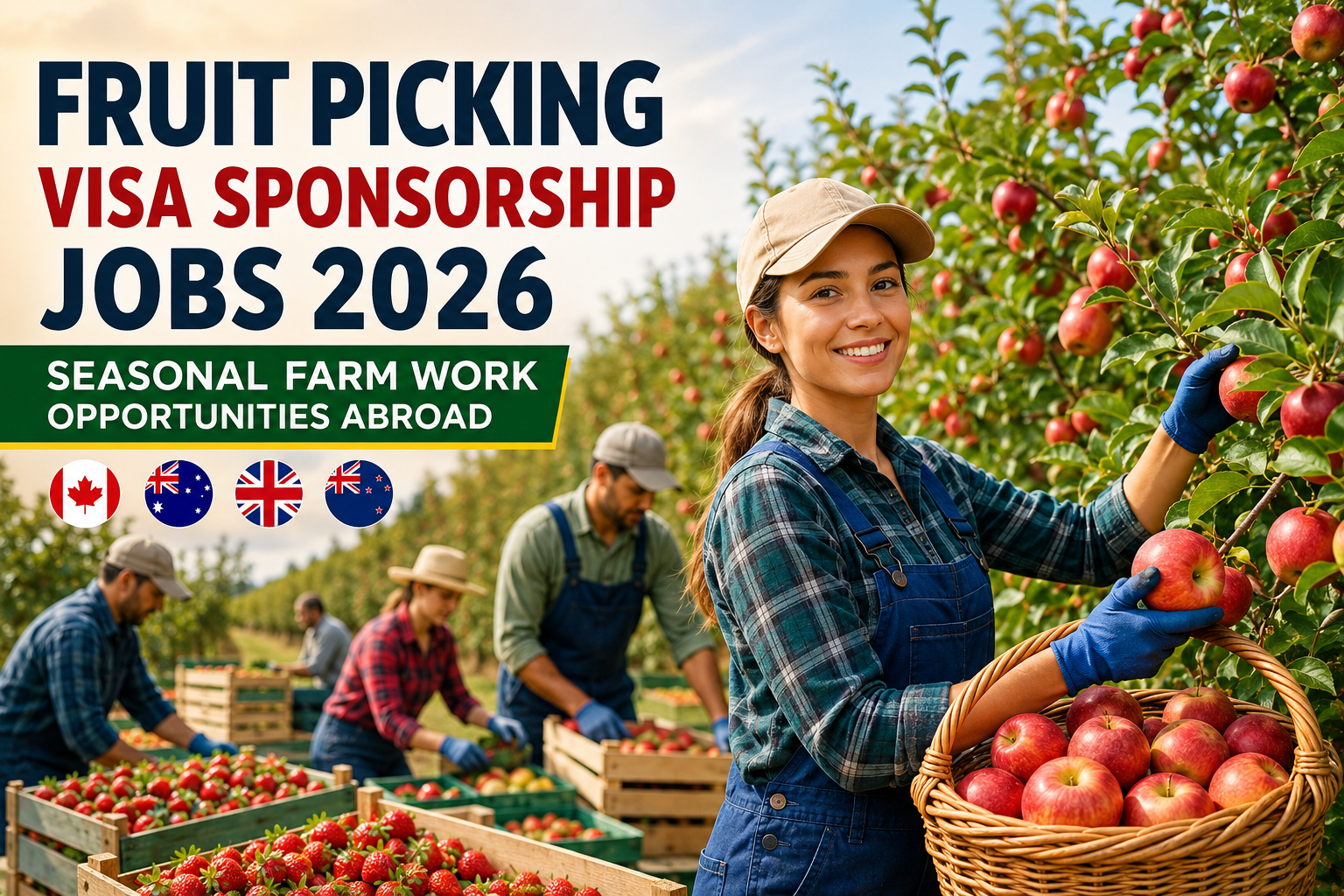 Fruit Picking Visa Sponsorship Jobs 2026