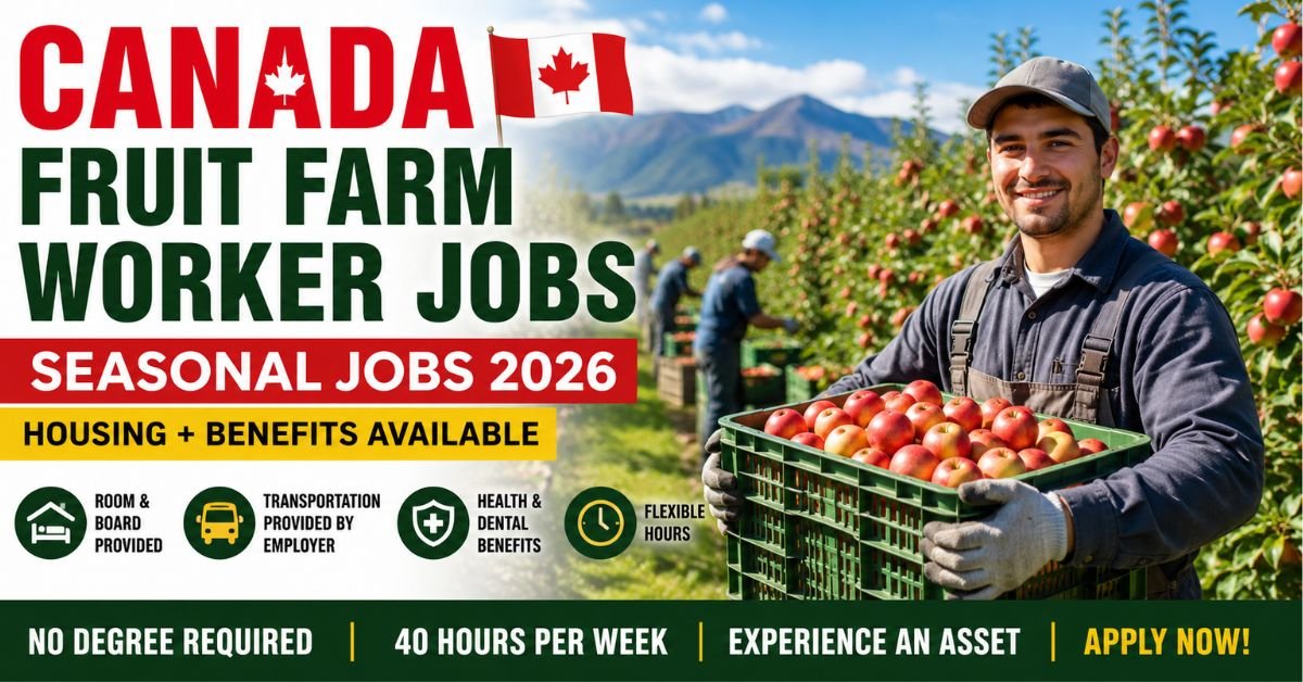 Fruit Farm Worker Jobs in Canada 2026 | Seasonal Work Guide