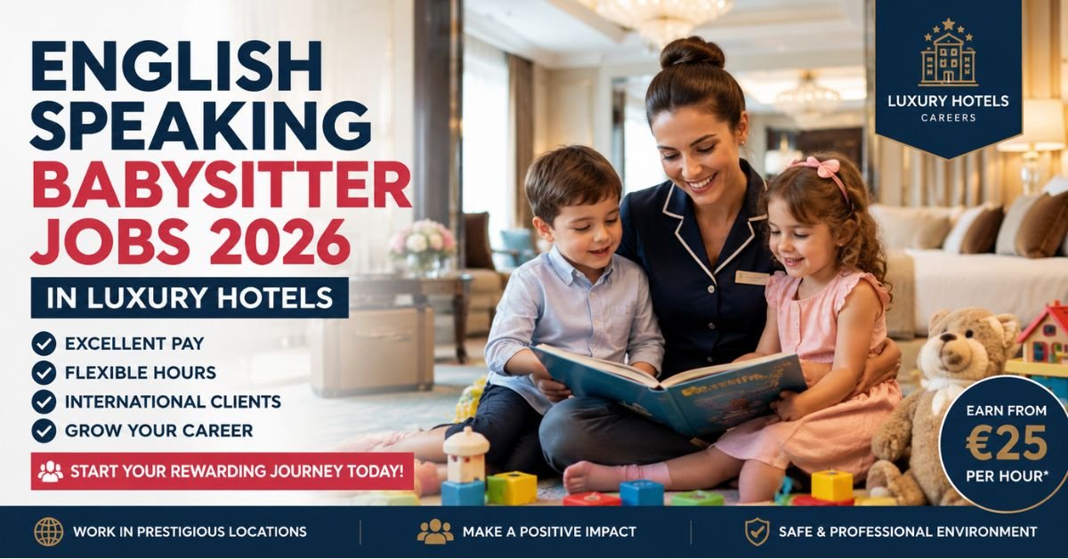 English Speaking Babysitter Jobs 2026 – Requirements & Career Guide