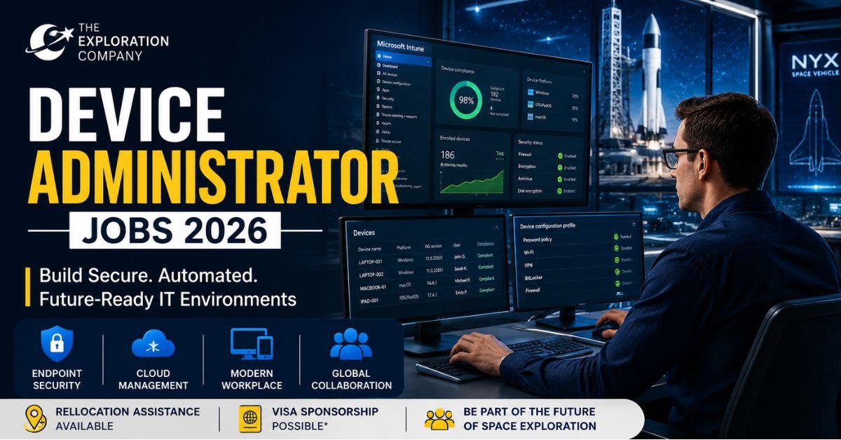 Device Administrator Jobs 2026 – IT Career & Visa Support Guide